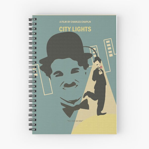 Item preview, City Lights 1931 Minimalist Movie Poster designed and sold by kajiprints.