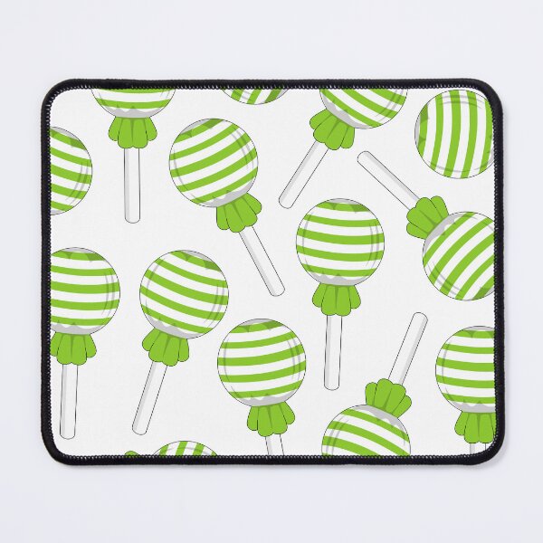 Item preview, Lime green stripe lollipop designed and sold by MickeyEdwards.