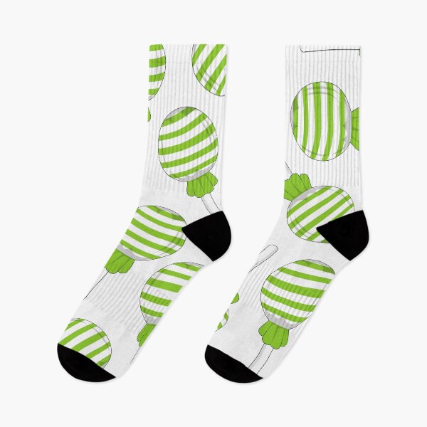 Item preview, Lime green stripe lollipop designed and sold by MickeyEdwards.