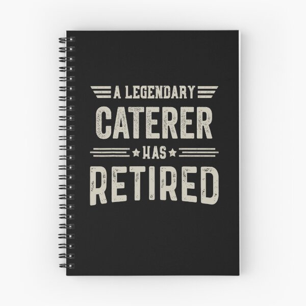 Item preview, The Legendary caterer Has Retired T Shirt, caterer Retirement Party Gift, Legend, Retiring Birthday Christmas Gift designed and sold by xlnv.