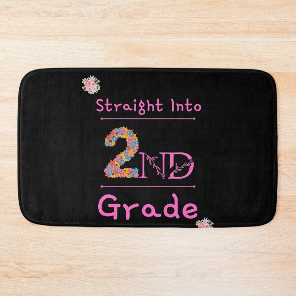 Item preview, Gift Straight Into 2nd Grade, flower  Straight Into 2nd Grade, girl Straight Into 2nd Grade designed and sold by ROBOUE.