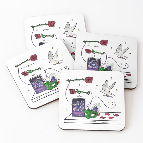 Item preview, Violet Made Of Thorns - Gina Chen designed and sold by bookshelfsketch.