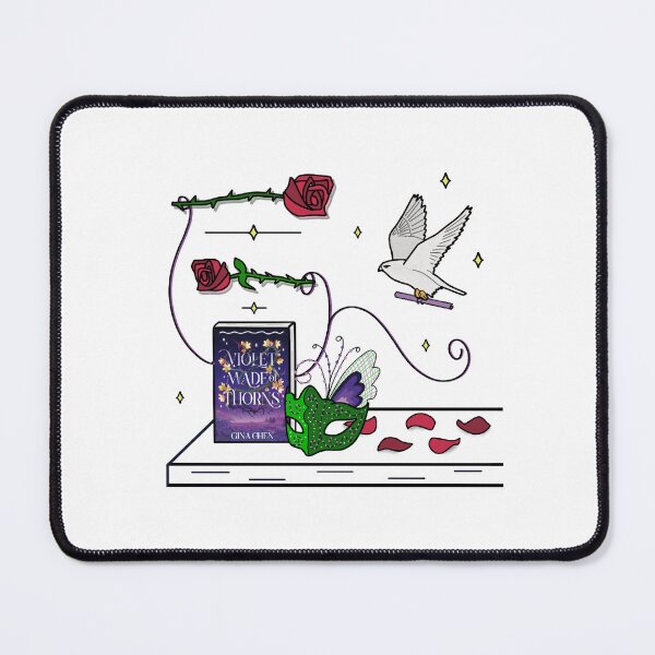 Item preview, Violet Made Of Thorns - Gina Chen designed and sold by bookshelfsketch.
