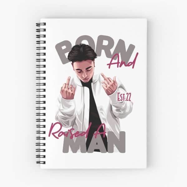 Item preview, BORN AND RAISED A MAN designed and sold by GAADesignz.