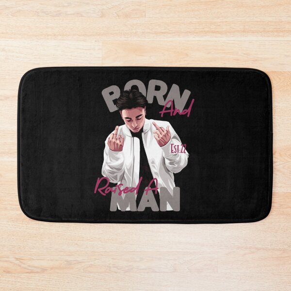 Item preview, BORN AND RAISED A MAN designed and sold by GAADesignz.