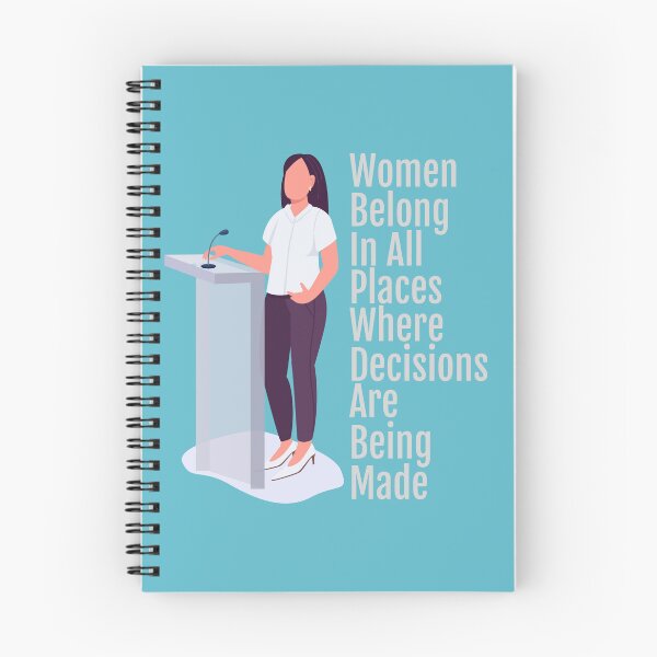 Item preview, Women Belong In All Place Where Decisions Are Being Made Fitted designed and sold by ROFIN.