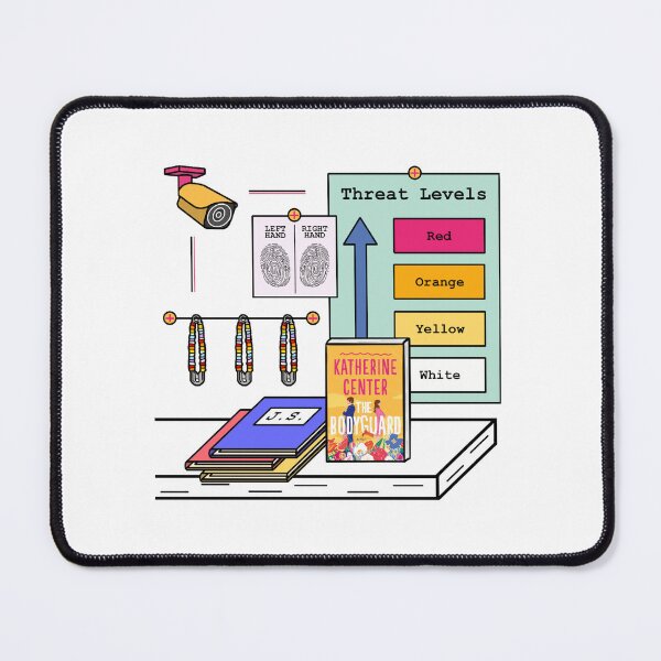 Item preview, The Bodyguard - Katherine Center designed and sold by bookshelfsketch.