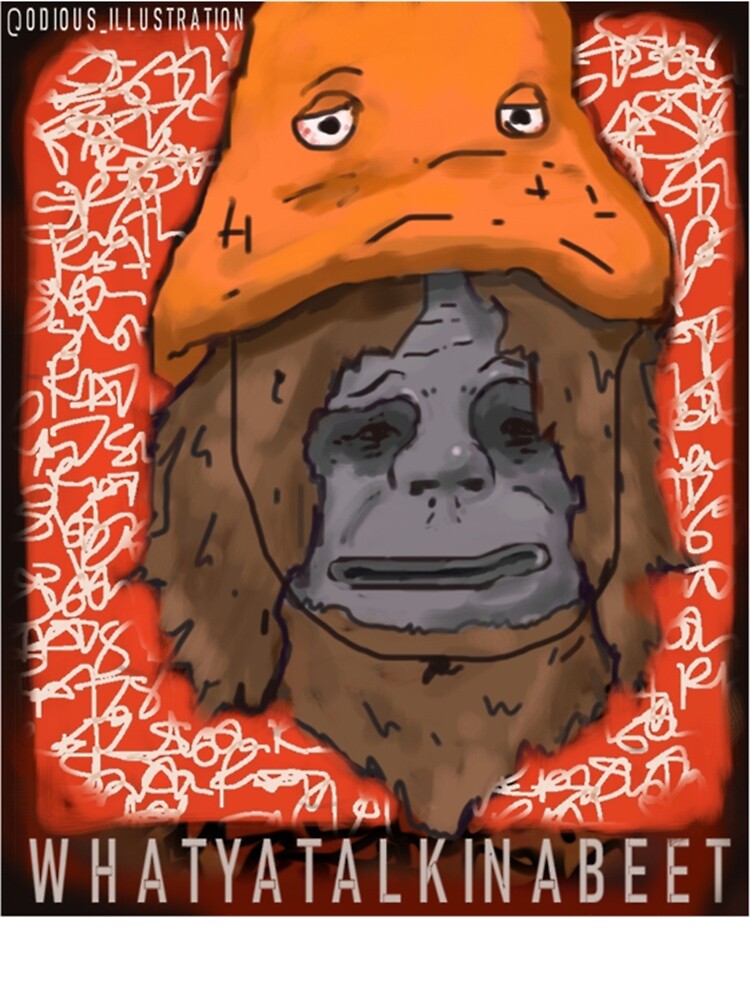 Sassy the sasquatch  Poster for Sale by SturgesC