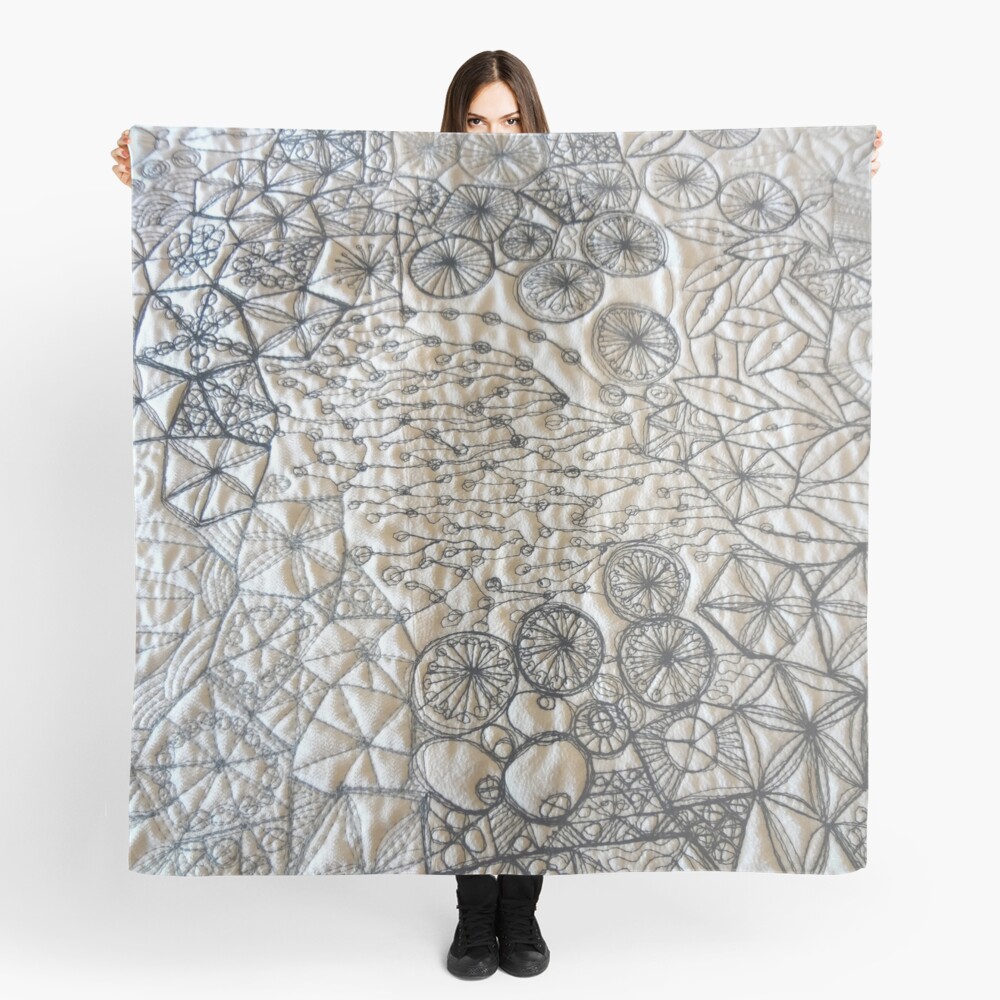 Rockpool - White # 5 Scarf