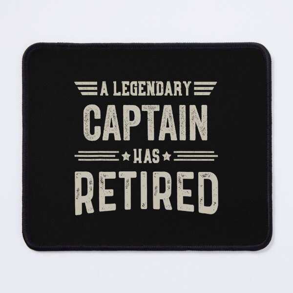 Item preview, The Legendary captain Has Retired T Shirt, captain Retirement Party Gift, Legend, Retiring Birthday Christmas Gift designed and sold by xlnv.