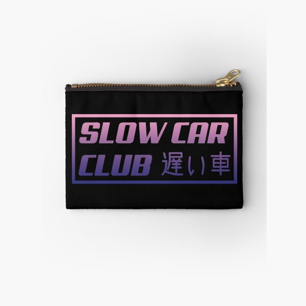 Item preview, Slow Car Club Bumper Funny Slap Neon Gradient designed and sold by RhysDonald1.