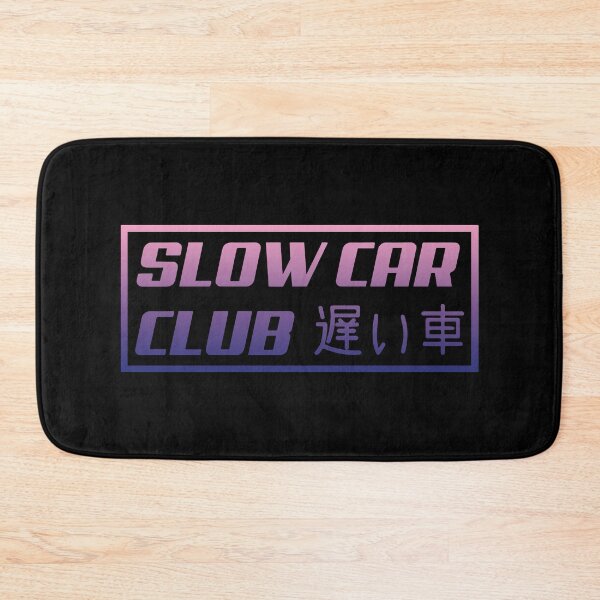 Item preview, Slow Car Club Bumper Funny Slap Neon Gradient designed and sold by RhysDonald1.