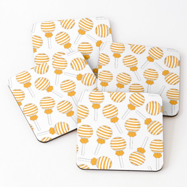 Item preview, Orange stripe lollipop designed and sold by MickeyEdwards.