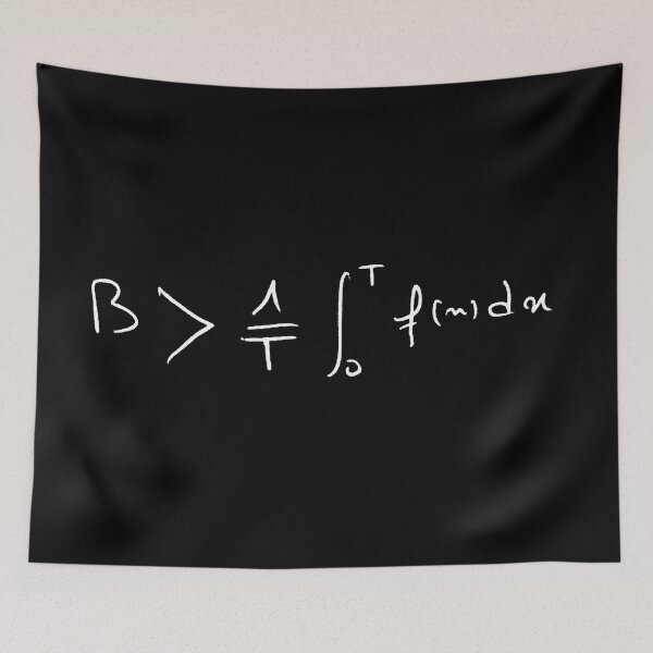 Item preview, Be greater than average integral version handwritten designed and sold by NoetherSym.