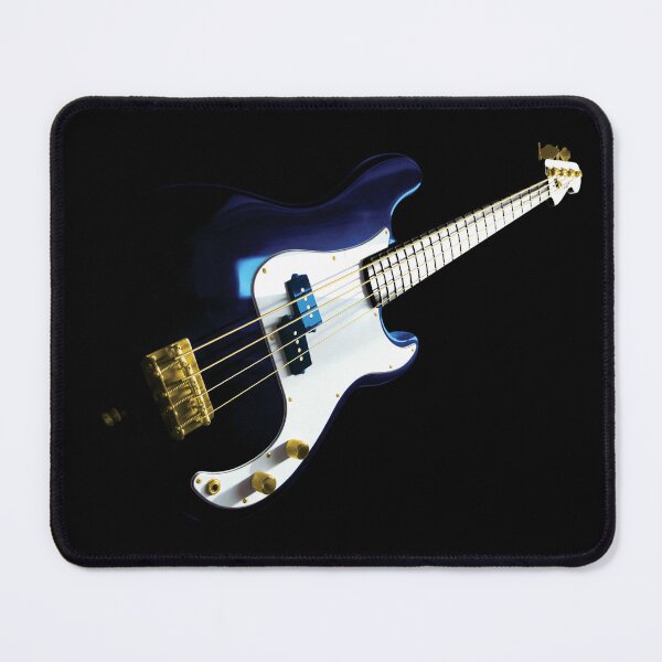 Item preview, Bass Guitar - Blue and Gold designed and sold by QuarterMoon.