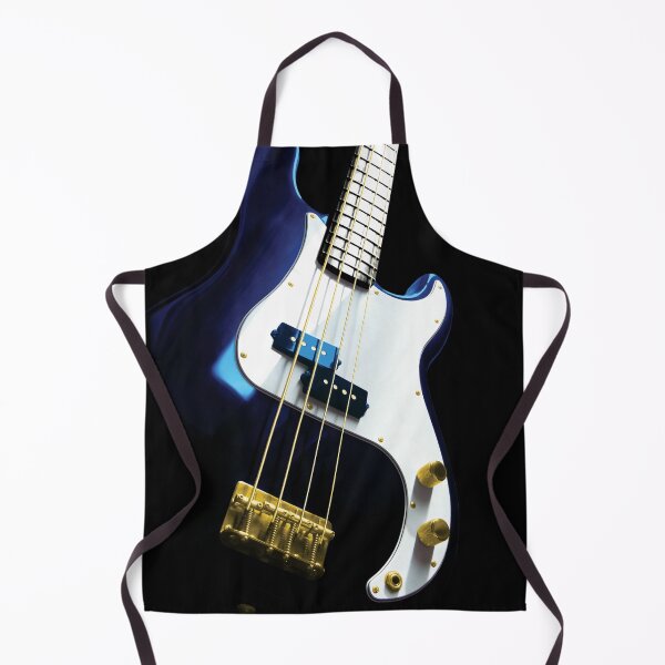 Item preview, Bass Guitar - Blue and Gold designed and sold by QuarterMoon.
