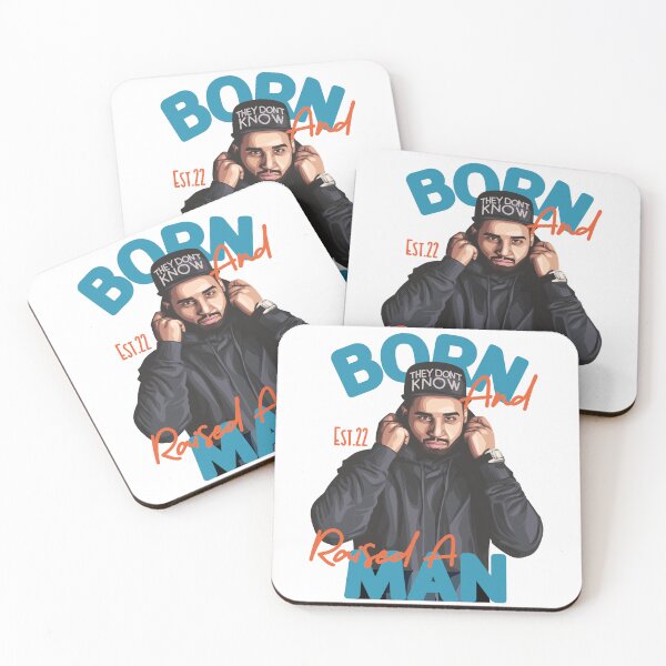 Item preview, BORN AND RAISED A MAN designed and sold by GAADesignz.