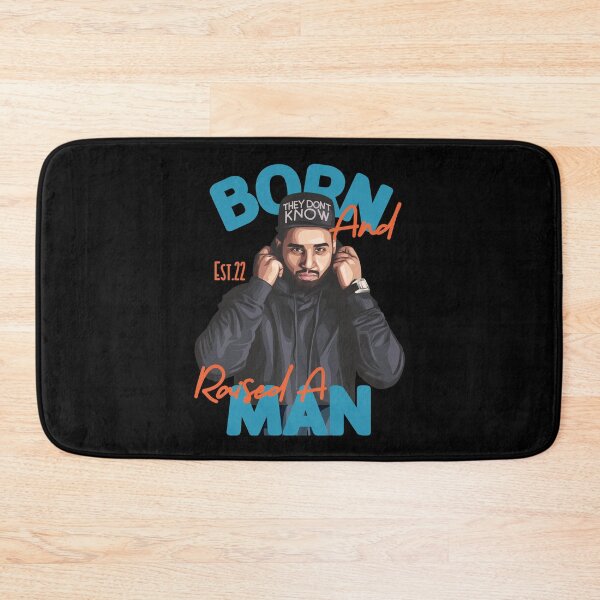 Item preview, BORN AND RAISED A MAN designed and sold by GAADesignz.