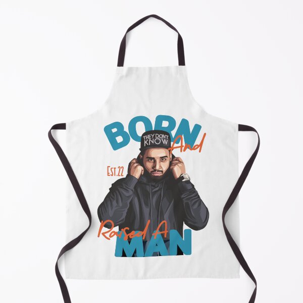 Item preview, BORN AND RAISED A MAN designed and sold by GAADesignz.