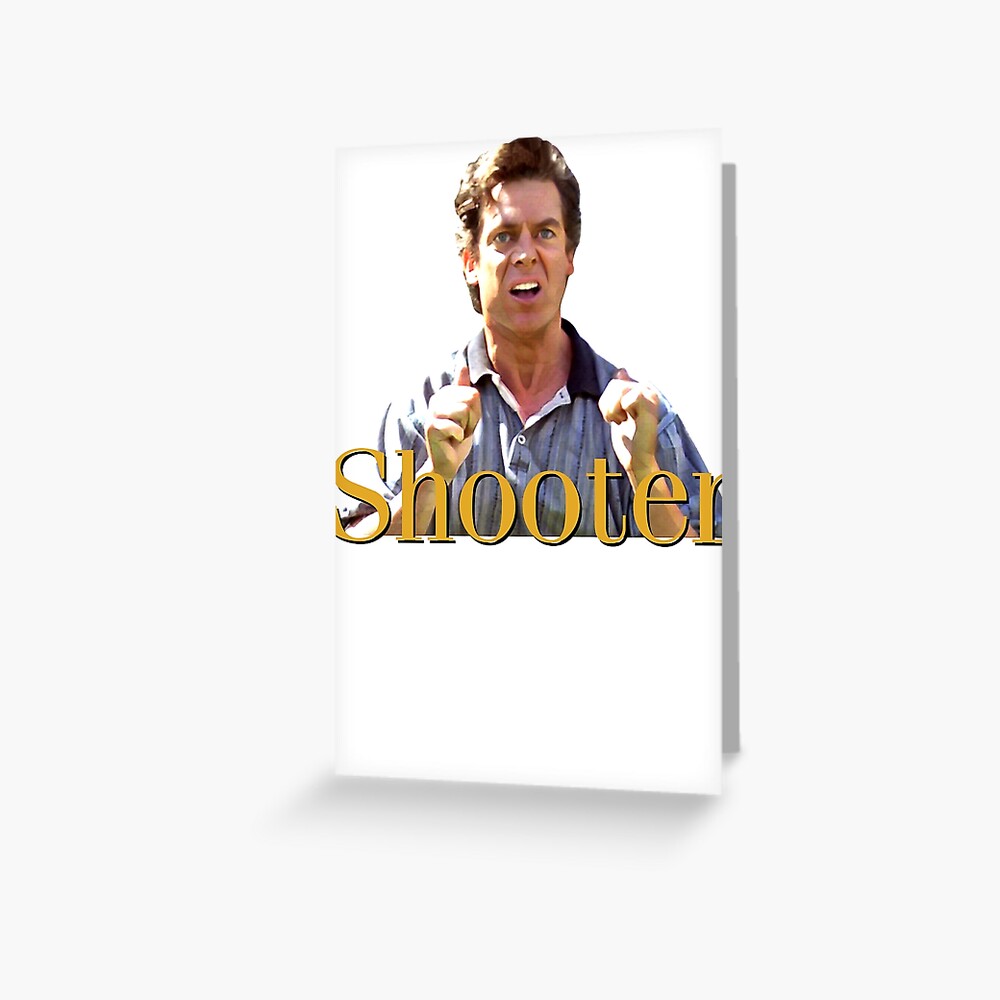 "HAPPY GILMORE Shooter" Greeting Card for Sale by SynthOverlord