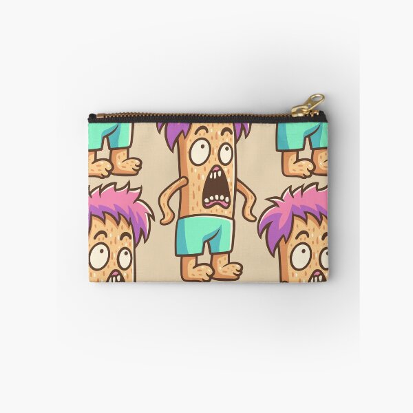 Item preview, Orange Monster with Pink Hair designed and sold by Goba Bali Studio.