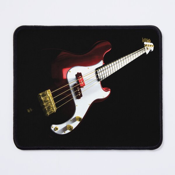 Item preview, Bass Guitar - Red and Gold designed and sold by QuarterMoon.