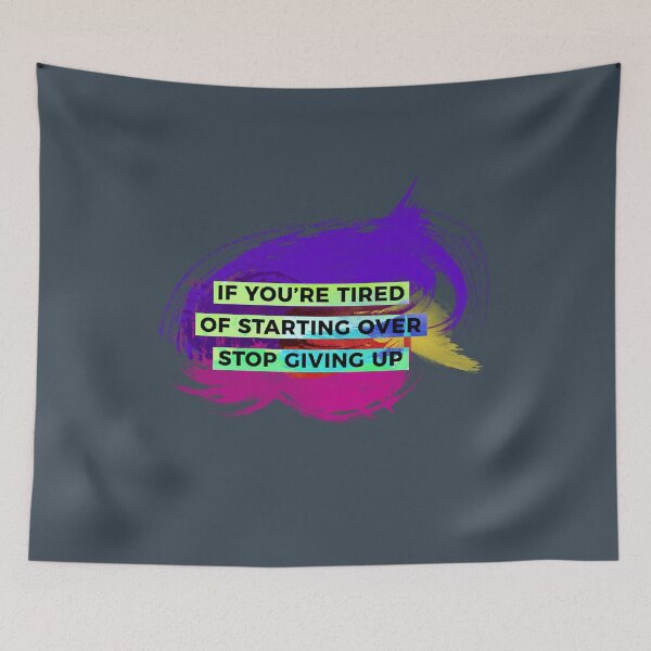 Item preview, If you're tired of starting over, stop giving up designed and sold by Articulate.