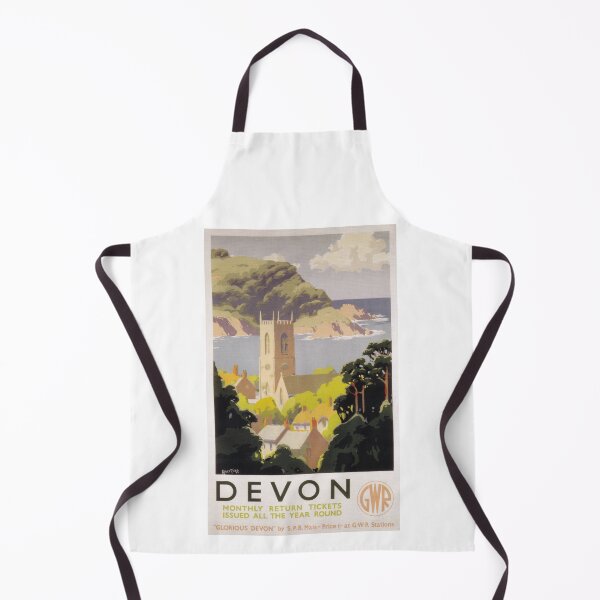 Item preview, Devon - GWR - Vintage Railway Travel Poster - 1930s designed and sold by BASlade93.