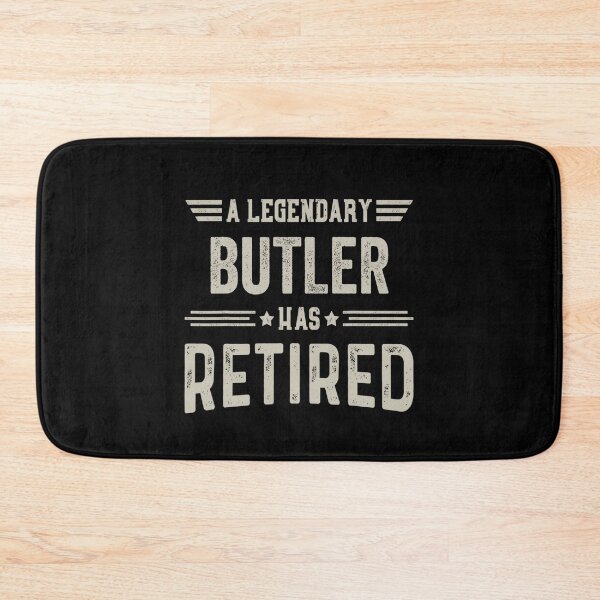Item preview, The Legendary butler Has Retired T Shirt, butler Retirement Party Gift, Legend, Retiring Birthday Christmas Gift designed and sold by xlnv.