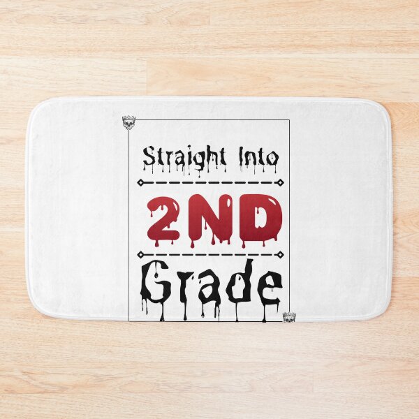 Item preview, Gift Second Grade Teacher Student Straight Into 2nd Grade 2023, blood, skull designed and sold by ROBOUE.