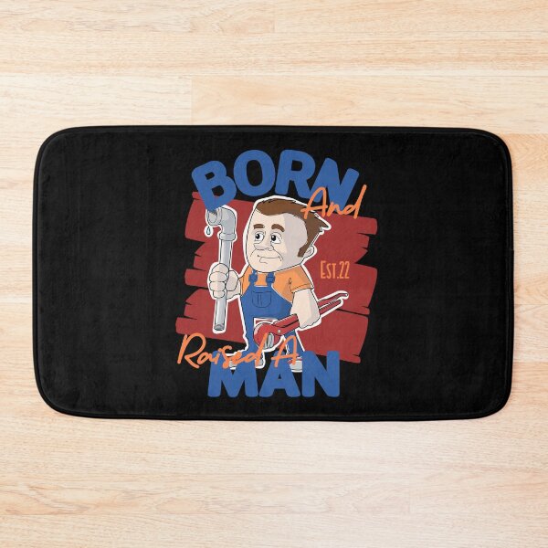 Item preview, BORN AND RAISED A MAN designed and sold by GAADesignz.