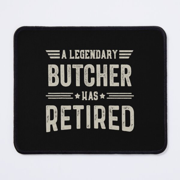 Item preview, The Legendary butcher Has Retired T Shirt, butcher Retirement Party Gift, Legend, Retiring Birthday Christmas Gift designed and sold by xlnv.