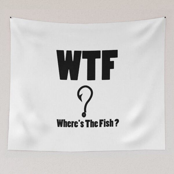 Item preview, Fisherman Where's The Fish Funny Fishing Dad Gifts designed and sold by miracletee.