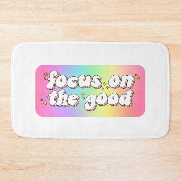 Item preview, Focus On The Good 11 Retro Rainbow Aesthetic designed and sold by Cawaiico.