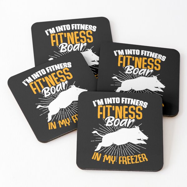 Item preview, I'm Into Fitness Funny Wild Boar Hunting For A Grunt Hunter designed and sold by Nessshirts.