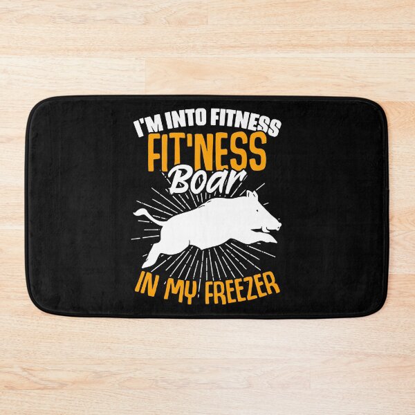 Item preview, I'm Into Fitness Funny Wild Boar Hunting For A Grunt Hunter designed and sold by Nessshirts.
