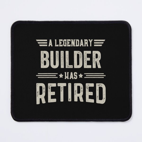 Item preview, The Legendary builder Has Retired T Shirt, builder Retirement Party Gift, Legend, Retiring Birthday Christmas Gift designed and sold by xlnv.