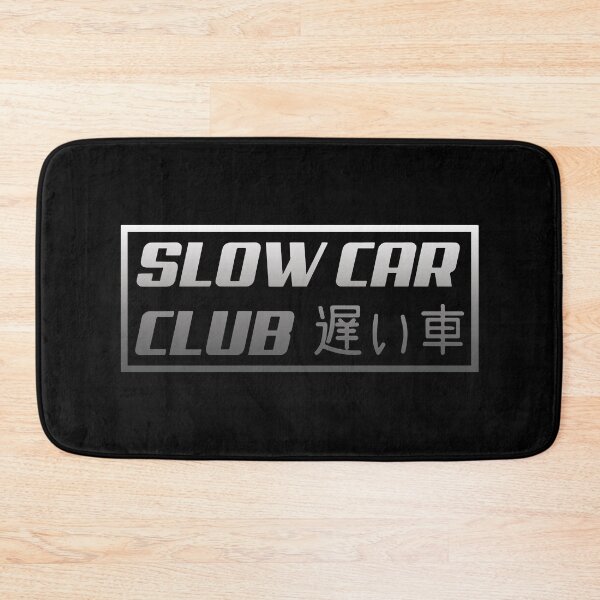 Item preview, Slow Car Club Bumper Funny Slap Silver Gradient designed and sold by RhysDonald1.