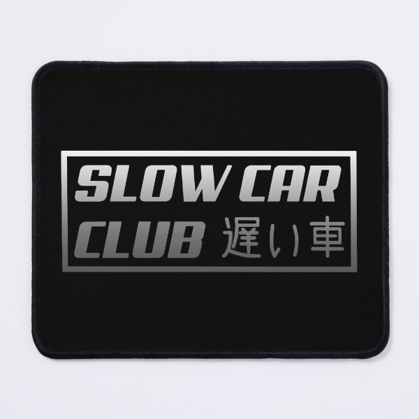 Item preview, Slow Car Club Bumper Funny Slap Silver Gradient designed and sold by RhysDonald1.
