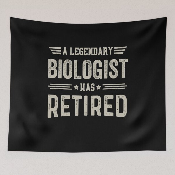 Item preview, The Legendary biologist Has Retired T Shirt, biologist Retirement Party Gift, Legend, Retiring Birthday Christmas Gift designed and sold by xlnv.