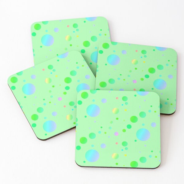 Item preview, Soft green dots | green multicolor dots designed and sold by lausn.