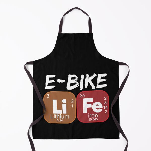 Item preview, Funny E-Bike Life Periodic Table Electric Power Bikes designed and sold by CharJens.
