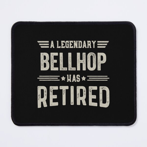 Item preview, The Legendary bellhop Has Retired T Shirt, bellhop Retirement Party Gift, Legend, Retiring Birthday Christmas Gift designed and sold by xlnv.