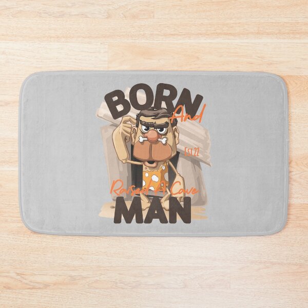 Item preview, BORN AND RAISED CAVE MAN designed and sold by GAADesignz.