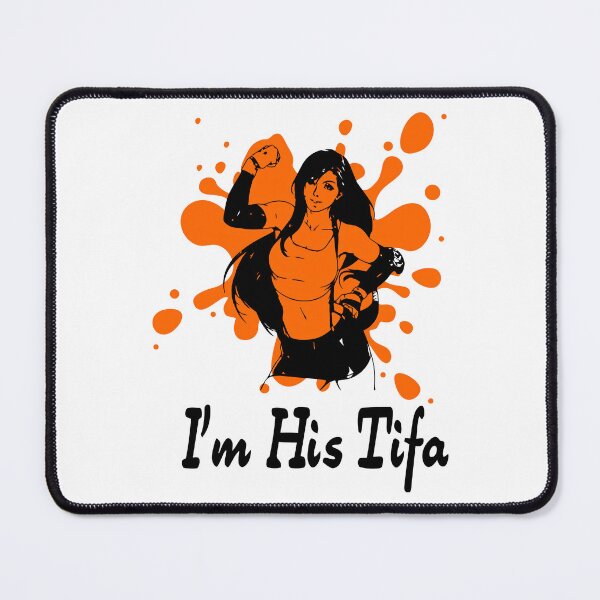 Item preview, Final Fantasy I'm His Tifa/Best Seller Designs For Men and Women designed and sold by LeahPrinceLPG.