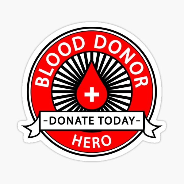 Item preview, Blood Donor Hero - Donate Today designed and sold by Kjoule.