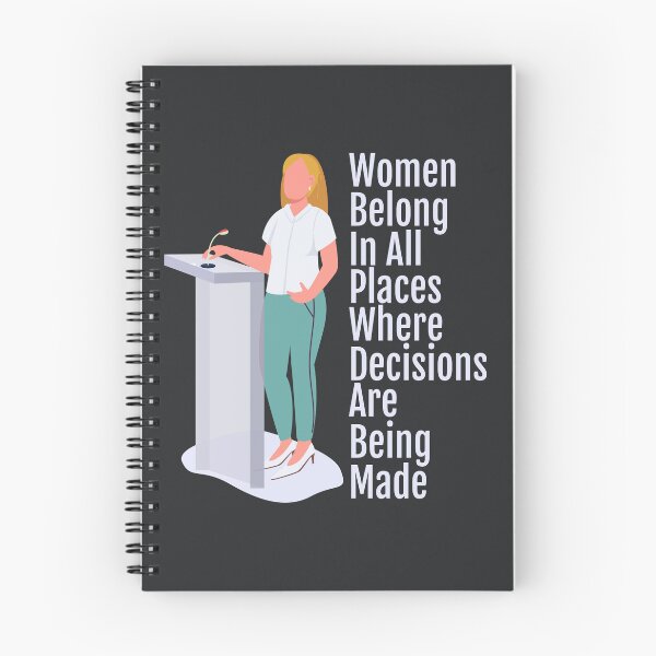 Item preview, Women Belong In All Place Where Decisions Are Being Made Fitted designed and sold by ROFIN.