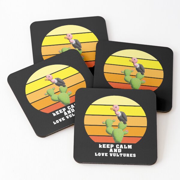 Item preview, Vintage-style 3d illustration of a vulture on a cactus designed and sold by Martapp.