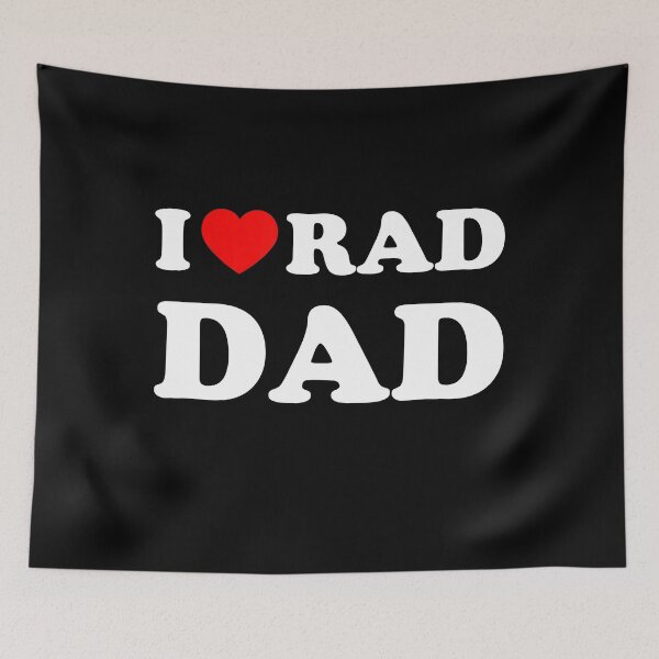 Item preview, I Love Rad Dad Heart My Rad Dad designed and sold by Maliyah Adrien.