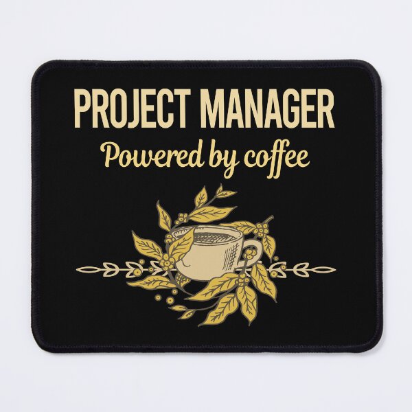 Artikelvorschau, Powered By Coffee Projektmanager entworfen und verkauft von trinayolkcelia.